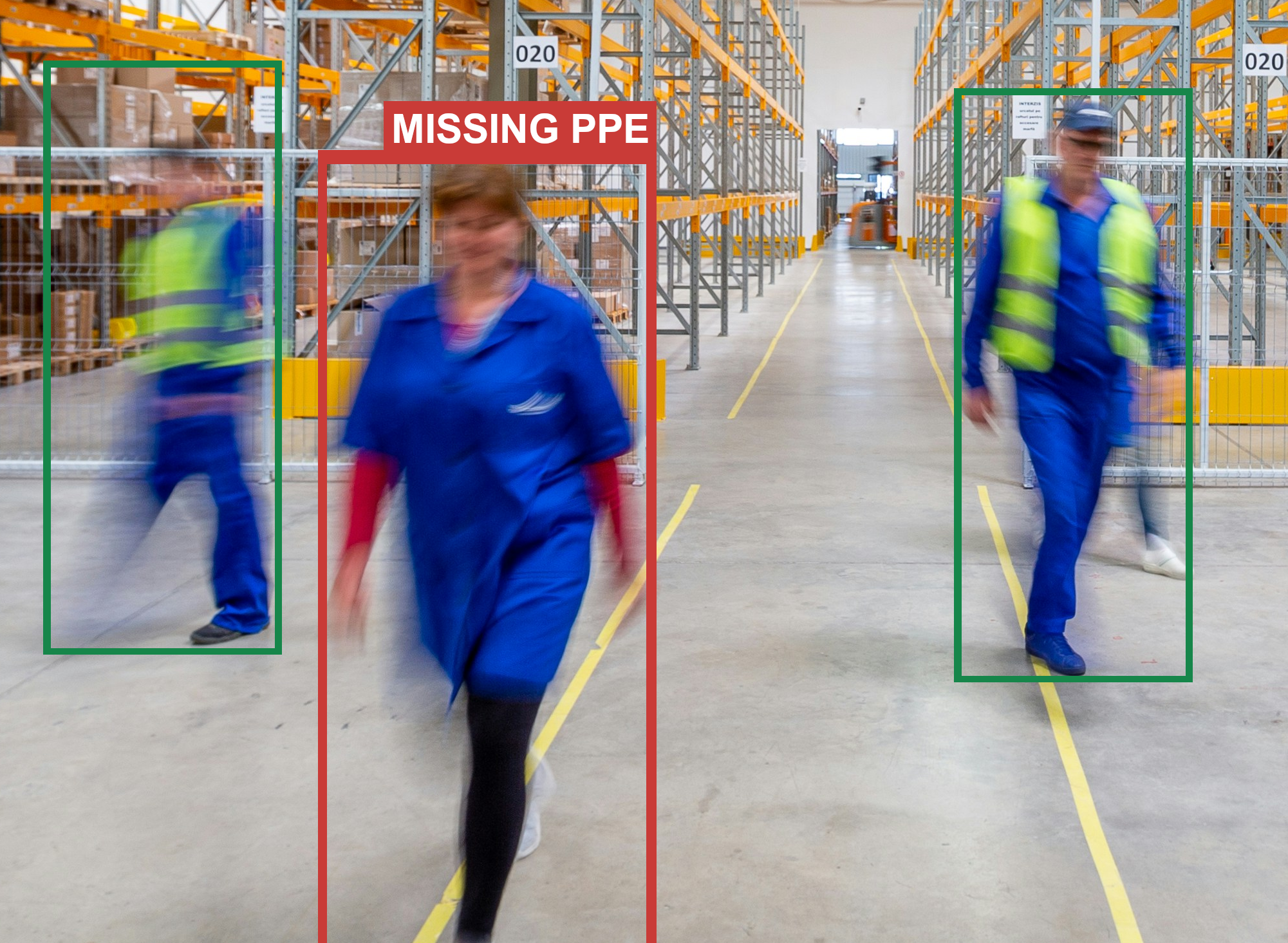 Object detection and tracking visualization